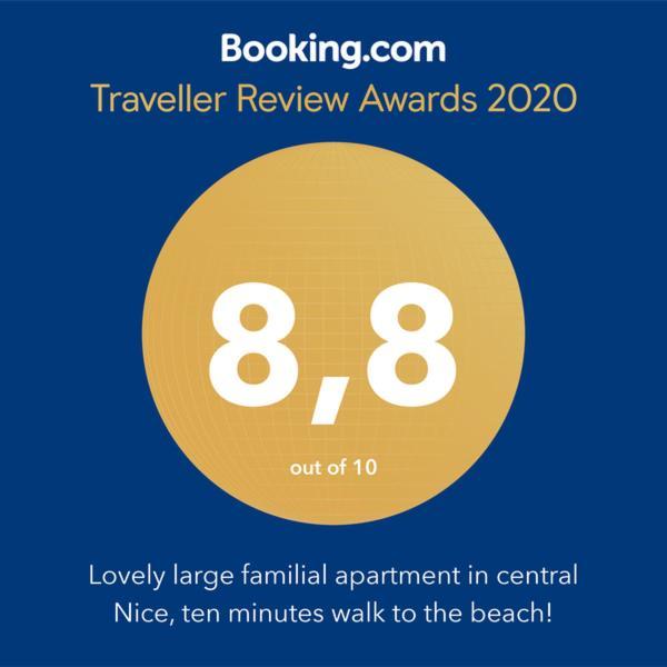 Lovely Large Familial In Nice, Minutes Walk To The Beach! * Nizza